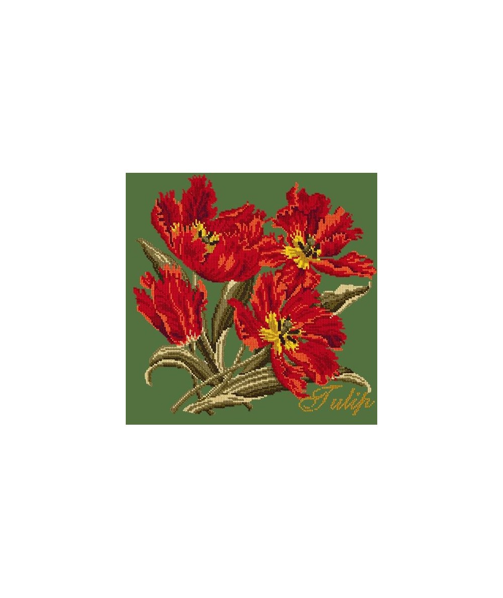 Elizabeth Bradley, Cottage Garden, TULIP - 16x16 pollici Elizabeth Bradley - 6