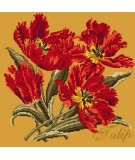Elizabeth Bradley, Cottage Garden, TULIP - 16x16 pollici Elizabeth Bradley - 13