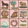Elizabeth Bradley, Decorative Victorian, PATCHWORK PIECES - 16x16 pollici Elizabeth Bradley - 2