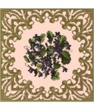 Elizabeth Bradley, Decorative Victorian, POSY OF VIOLETS - 16x16 pollici Elizabeth Bradley - 3