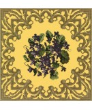 Elizabeth Bradley, Decorative Victorian, POSY OF VIOLETS - 16x16 pollici Elizabeth Bradley - 11