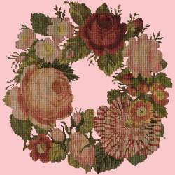 Elizabeth Bradley, Decorative Victorian, WREATH OF ROSES - 16x16 pollici Elizabeth Bradley - 2