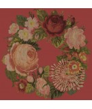 Elizabeth Bradley, Decorative Victorian, WREATH OF ROSES - 16x16 pollici Elizabeth Bradley - 5