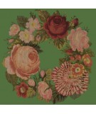 Elizabeth Bradley, Decorative Victorian, WREATH OF ROSES - 16x16 pollici Elizabeth Bradley - 6