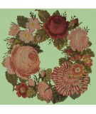 Elizabeth Bradley, Decorative Victorian, WREATH OF ROSES - 16x16 pollici Elizabeth Bradley - 9