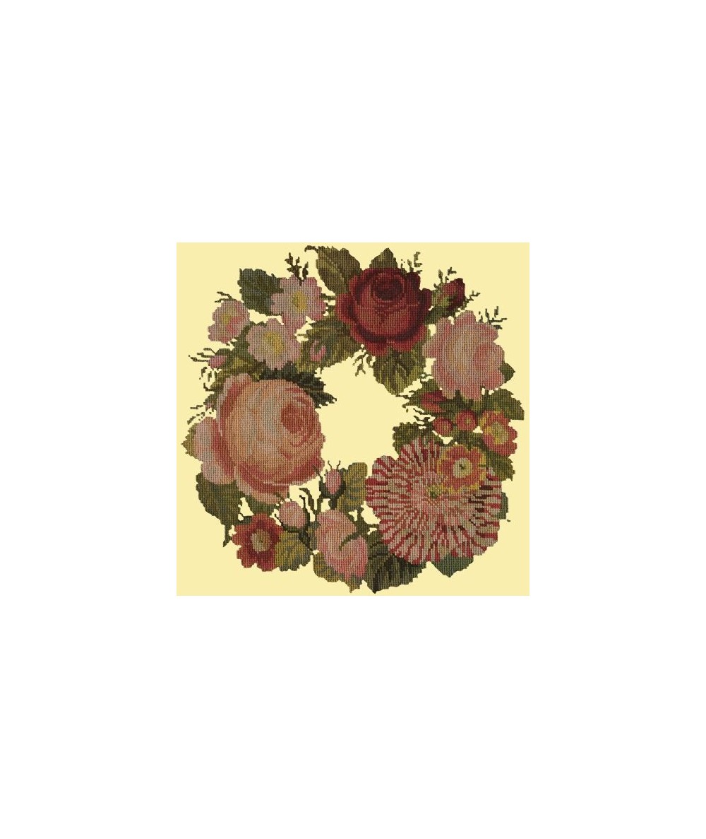 Elizabeth Bradley, Decorative Victorian, WREATH OF ROSES - 16x16 pollici Elizabeth Bradley - 10