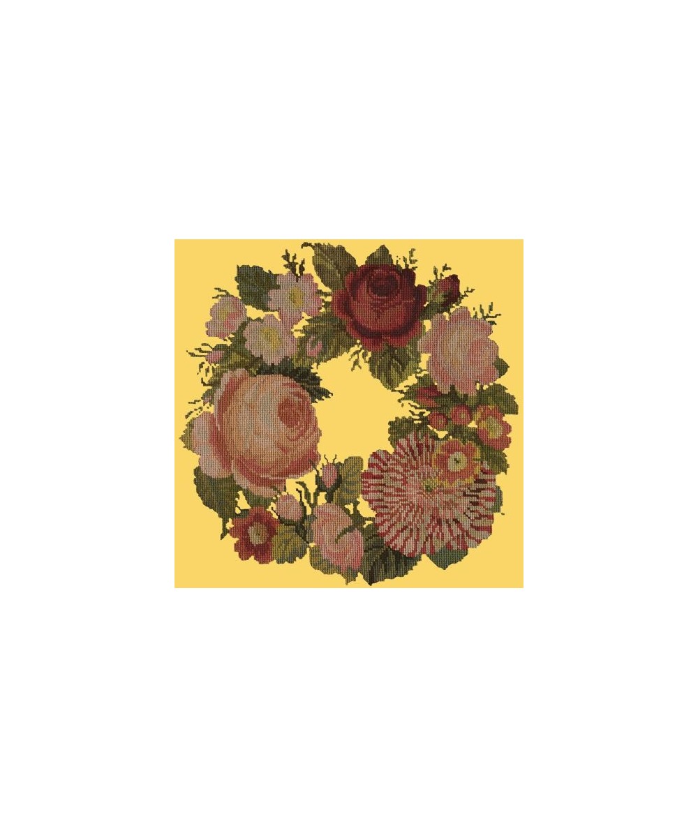 Elizabeth Bradley, Decorative Victorian, WREATH OF ROSES - 16x16 pollici Elizabeth Bradley - 11