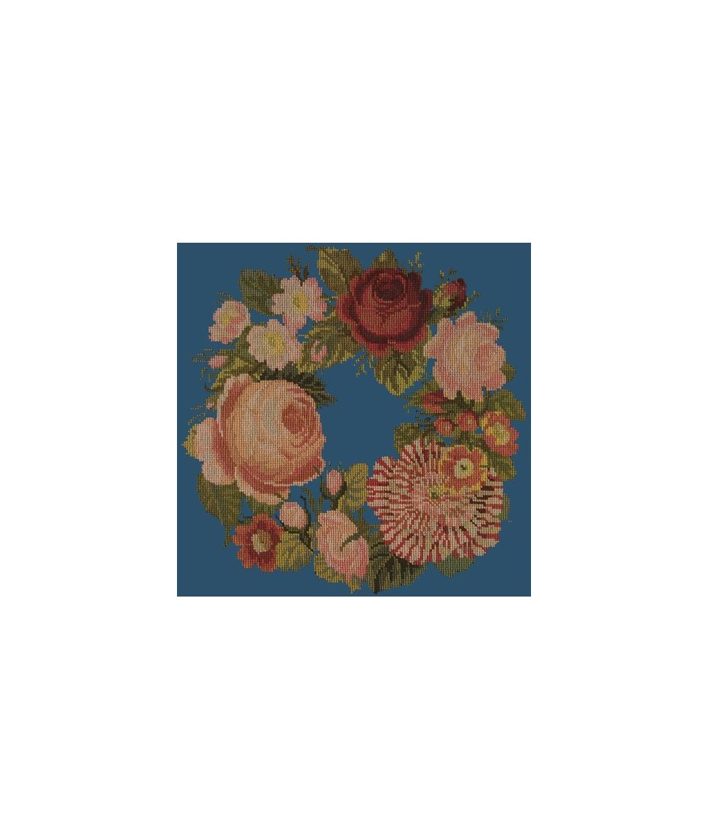 Elizabeth Bradley, Decorative Victorian, WREATH OF ROSES - 16x16 pollici Elizabeth Bradley - 16