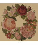 Elizabeth Bradley, Decorative Victorian, WREATH OF ROSES - 16x16 pollici Elizabeth Bradley - 17