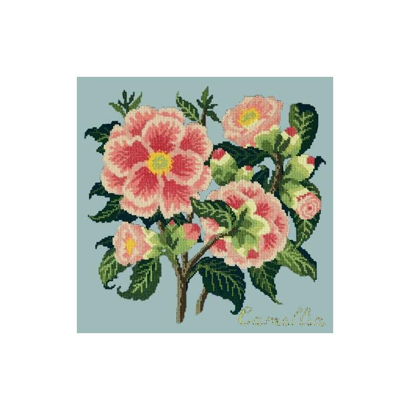 Elizabeth Bradley, Evergreens, CAMELLIA - 16x16 pollici Elizabeth Bradley - 14