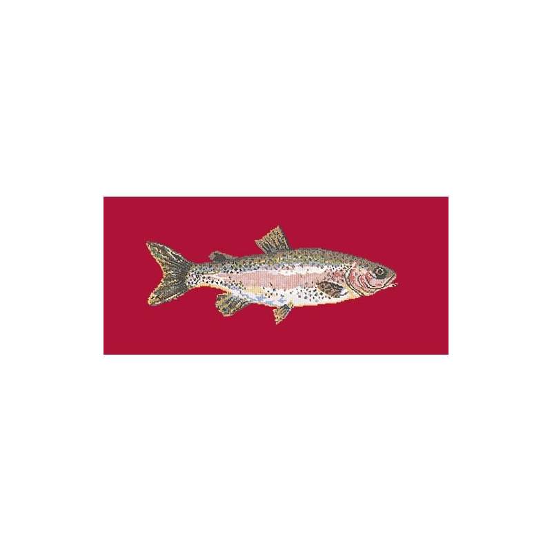 Elizabeth Bradley, The Fishes, RAIMBOW TROUT - 28x11 pollici Elizabeth Bradley - 4
