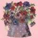 Elizabeth Bradley, Flower Pots, ANEMONE PITCHER - 16x16 pollici Elizabeth Bradley - 2