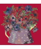 Elizabeth Bradley, Flower Pots, ANEMONE PITCHER - 16x16 pollici Elizabeth Bradley - 4