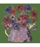 Elizabeth Bradley, Flower Pots, ANEMONE PITCHER - 16x16 pollici Elizabeth Bradley - 6