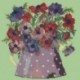 Elizabeth Bradley, Flower Pots, ANEMONE PITCHER - 16x16 pollici Elizabeth Bradley - 9