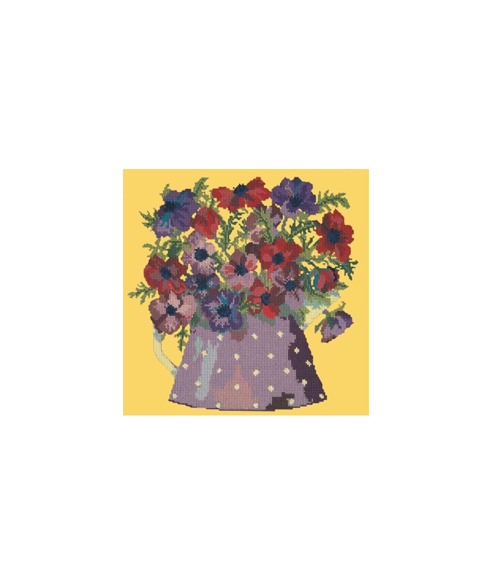Elizabeth Bradley, Flower Pots, ANEMONE PITCHER - 16x16 pollici Elizabeth Bradley - 11