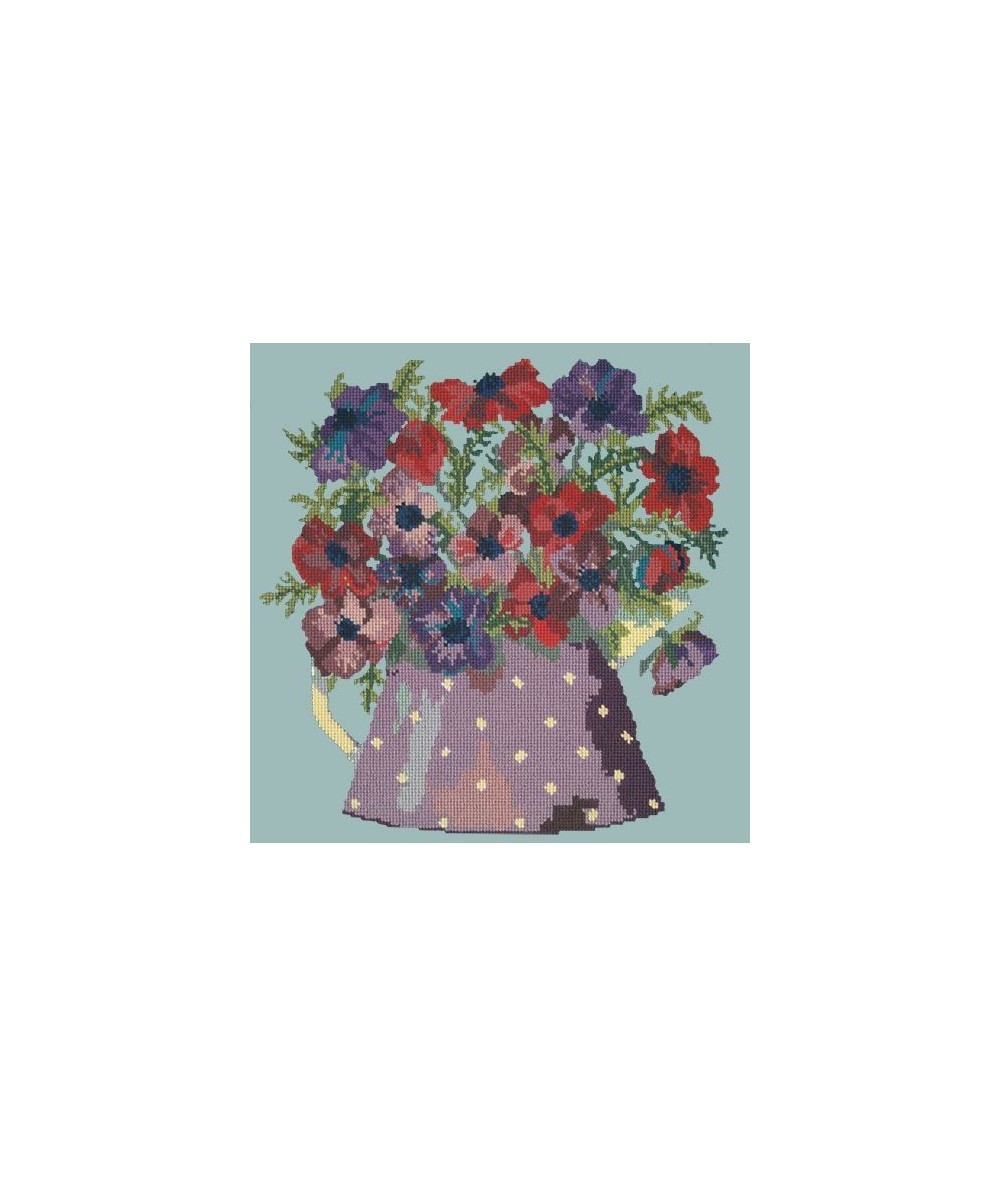 Elizabeth Bradley, Flower Pots, ANEMONE PITCHER - 16x16 pollici Elizabeth Bradley - 14
