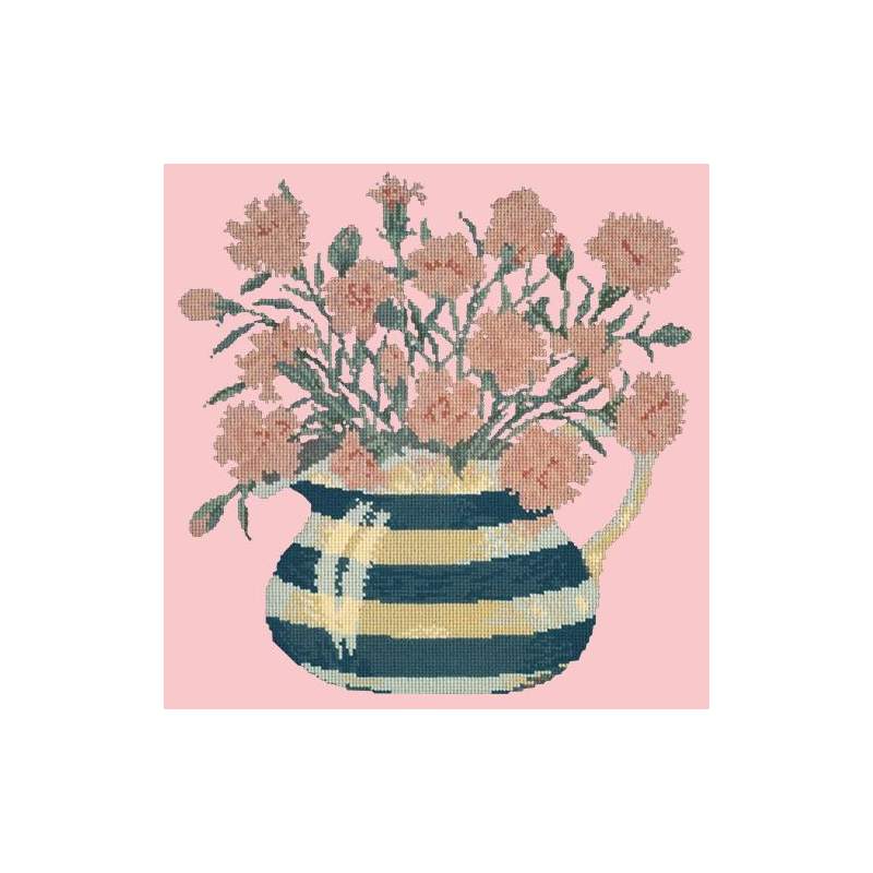 Elizabeth Bradley, Flower Pots, CARNATION JUG - 16x16 pollici Elizabeth Bradley - 2