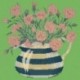Elizabeth Bradley, Flower Pots, CARNATION JUG - 16x16 pollici Elizabeth Bradley - 7
