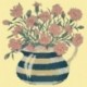 Elizabeth Bradley, Flower Pots, CARNATION JUG - 16x16 pollici Elizabeth Bradley - 10