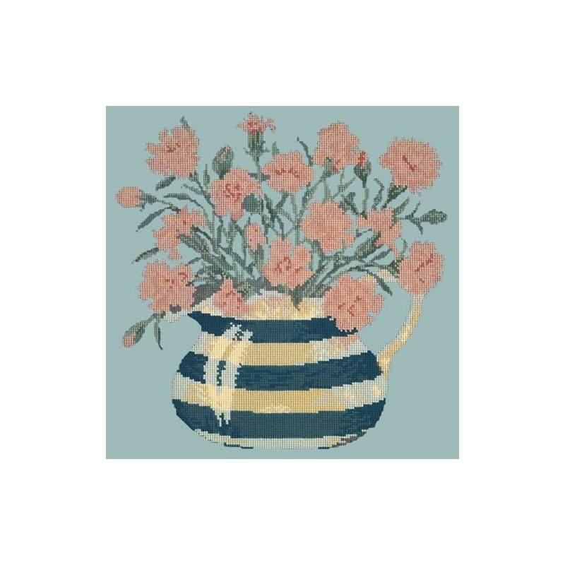 Elizabeth Bradley, Flower Pots, CARNATION JUG - 16x16 pollici Elizabeth Bradley - 14