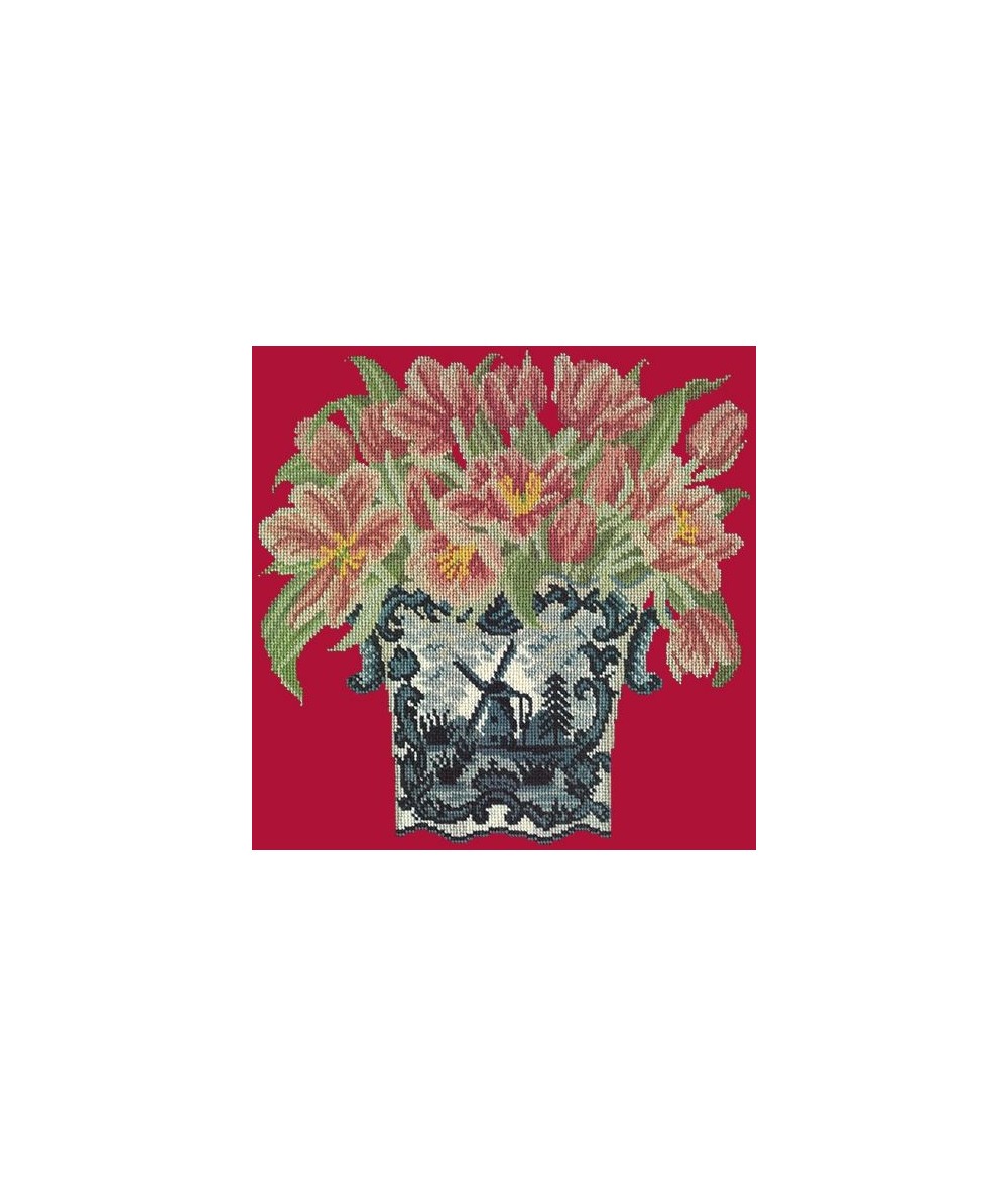 Elizabeth Bradley, Flower Pots, DUTCH TULIPS - 16x16 pollici Elizabeth Bradley - 4