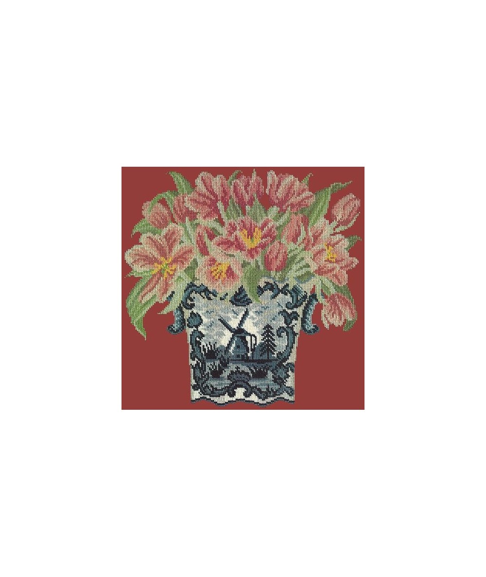 Elizabeth Bradley, Flower Pots, DUTCH TULIPS - 16x16 pollici Elizabeth Bradley - 5