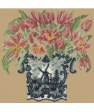 Elizabeth Bradley, Flower Pots, DUTCH TULIPS - 16x16 pollici Elizabeth Bradley - 17