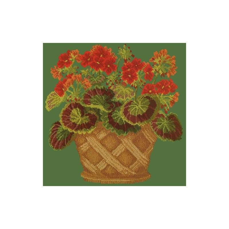 Elizabeth Bradley, Flower Pots, GERANIUM POT - 16x16 pollici Elizabeth Bradley - 6