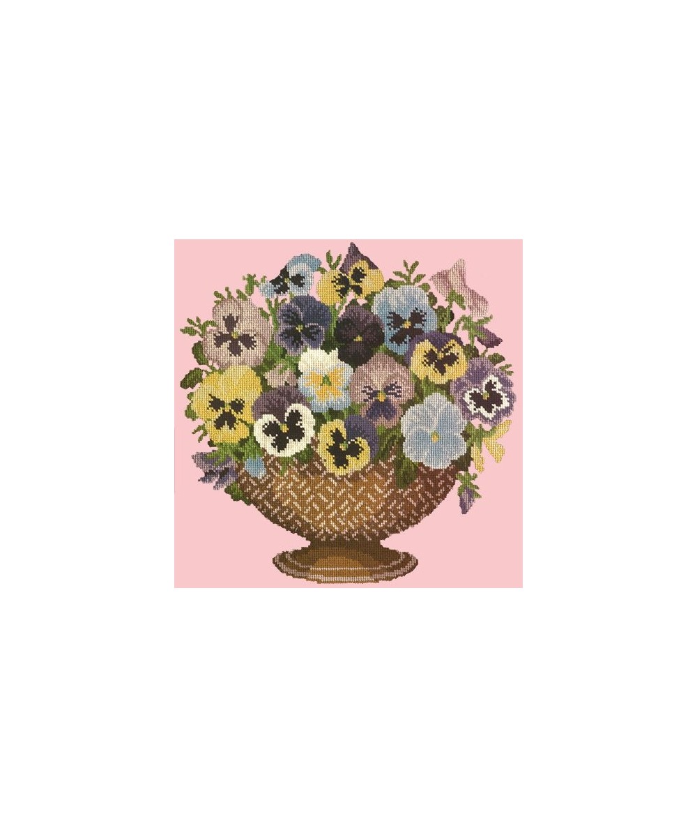 Elizabeth Bradley, Flower Pots, PANSY BOWL - 16x16 pollici Elizabeth Bradley - 2