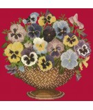 Elizabeth Bradley, Flower Pots, PANSY BOWL - 16x16 pollici Elizabeth Bradley - 4