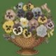 Elizabeth Bradley, Flower Pots, PANSY BOWL - 16x16 pollici Elizabeth Bradley - 6