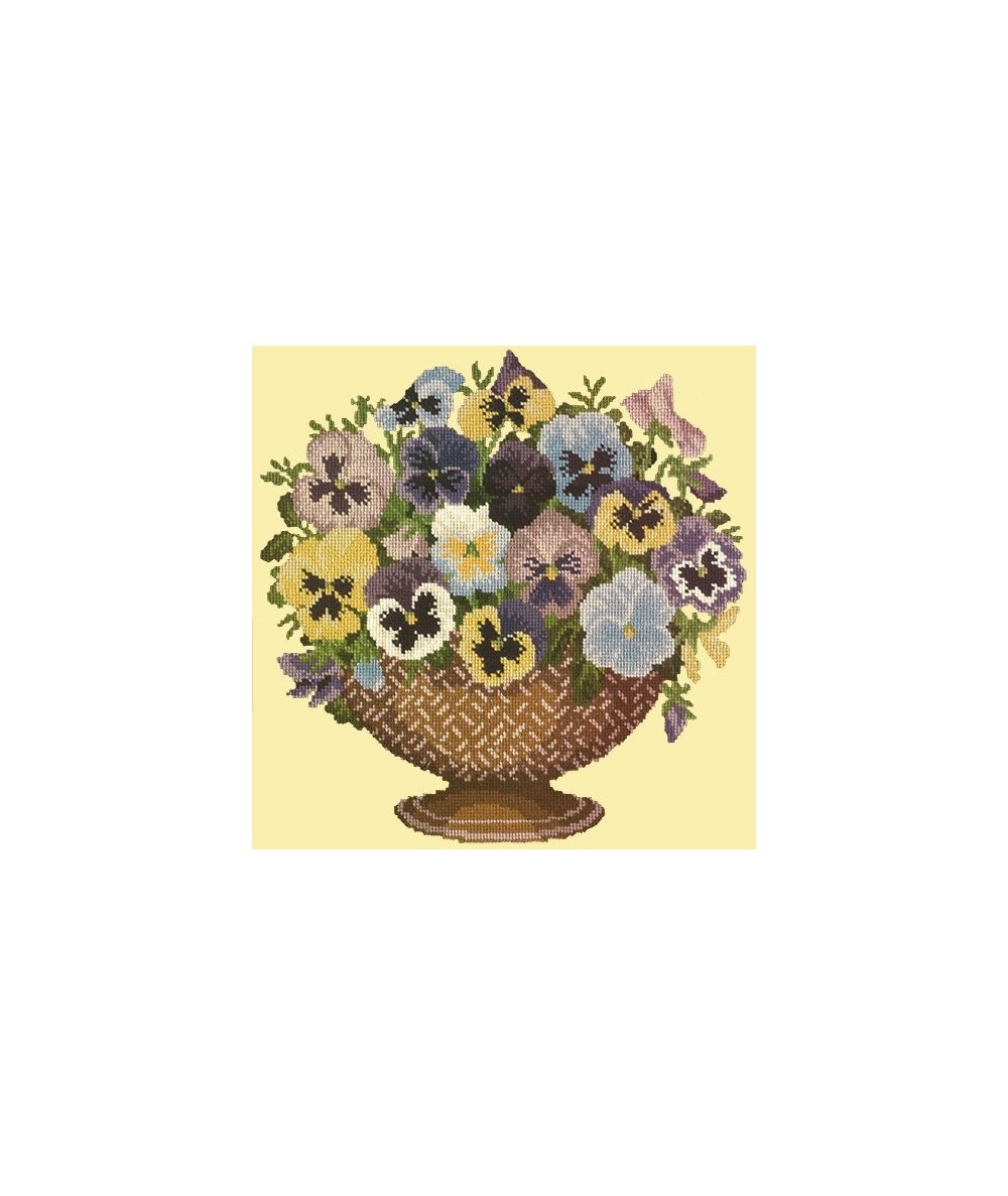 Elizabeth Bradley, Flower Pots, PANSY BOWL - 16x16 pollici Elizabeth Bradley - 10