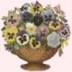 Elizabeth Bradley, Flower Pots, PANSY BOWL - 16x16 pollici Elizabeth Bradley - 12