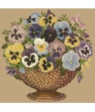 Elizabeth Bradley, Flower Pots, PANSY BOWL - 16x16 pollici Elizabeth Bradley - 17