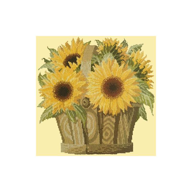 Elizabeth Bradley, Flower Pots, SUNFLOWER BASKET - 16x16 pollici Elizabeth Bradley - 10