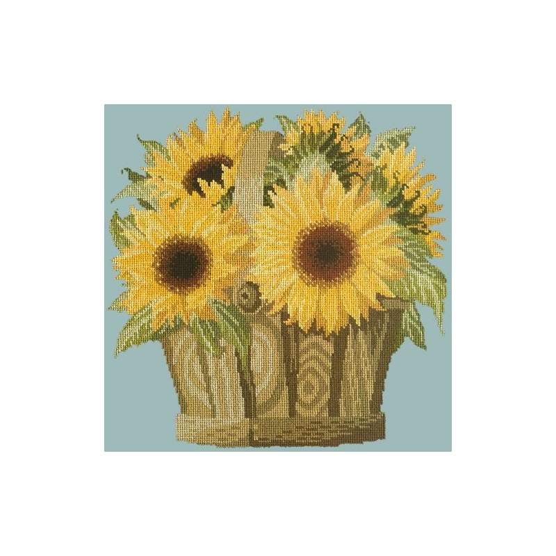 Elizabeth Bradley, Flower Pots, SUNFLOWER BASKET - 16x16 pollici Elizabeth Bradley - 14