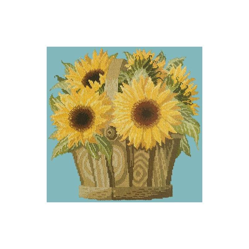 Elizabeth Bradley, Flower Pots, SUNFLOWER BASKET - 16x16 pollici Elizabeth Bradley - 15