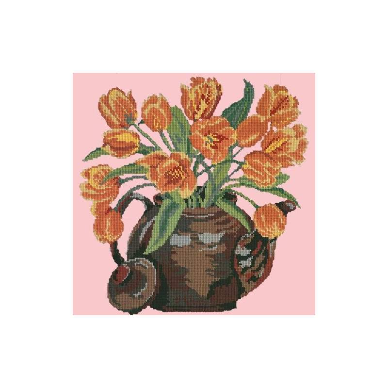 Elizabeth Bradley, Flower Pots, TULIP TEAPOT - 16x16 pollici Elizabeth Bradley - 3