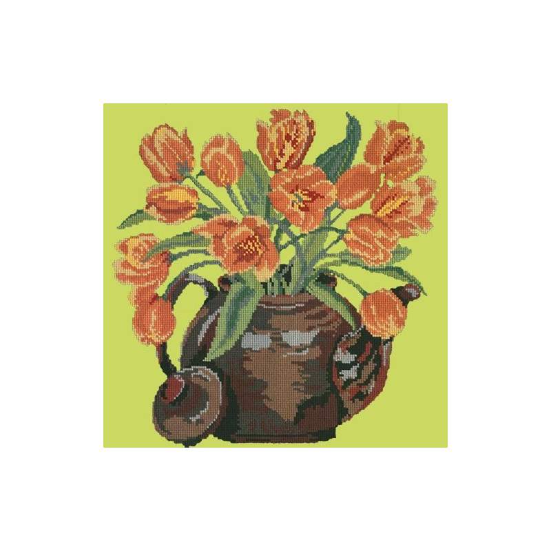 Elizabeth Bradley, Flower Pots, TULIP TEAPOT - 16x16 pollici Elizabeth Bradley - 9