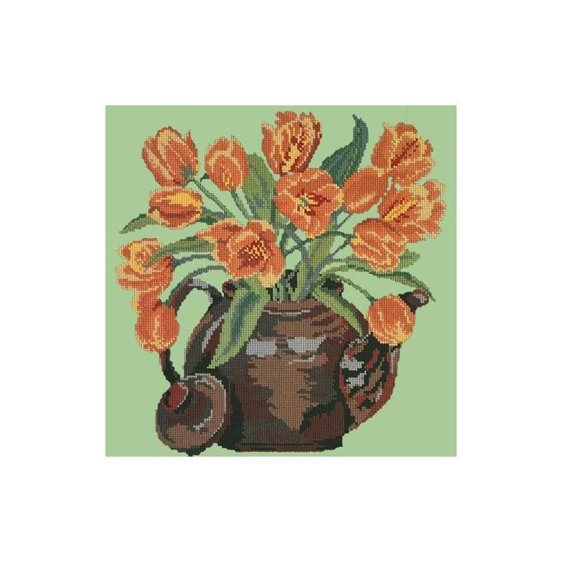 Elizabeth Bradley, Flower Pots, TULIP TEAPOT - 16x16 pollici Elizabeth Bradley - 10