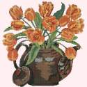 Elizabeth Bradley, Flower Pots, TULIP TEAPOT - 16x16 pollici Elizabeth Bradley - 13