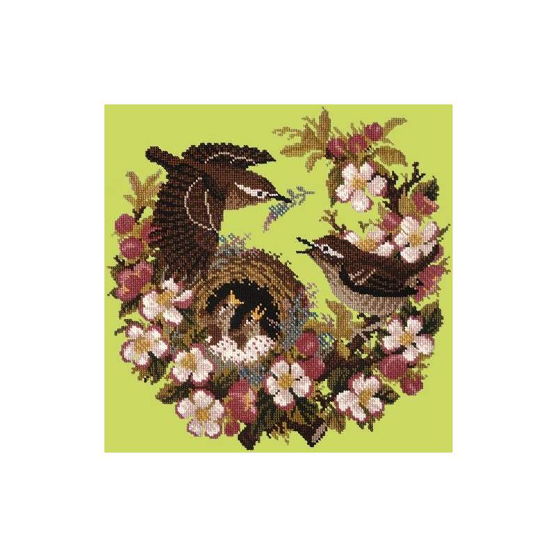 Elizabeth Bradley, Forget-Me-Nots, APPLE BLOSSOM - 16x16 pollici Elizabeth Bradley - 8