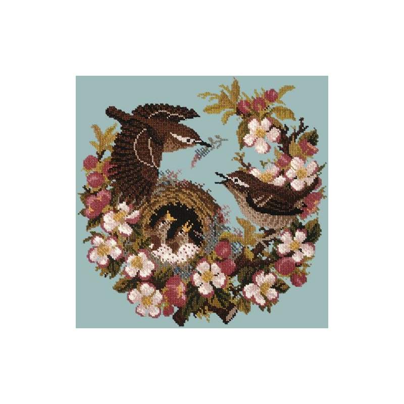 Elizabeth Bradley, Forget-Me-Nots, APPLE BLOSSOM - 16x16 pollici Elizabeth Bradley - 14