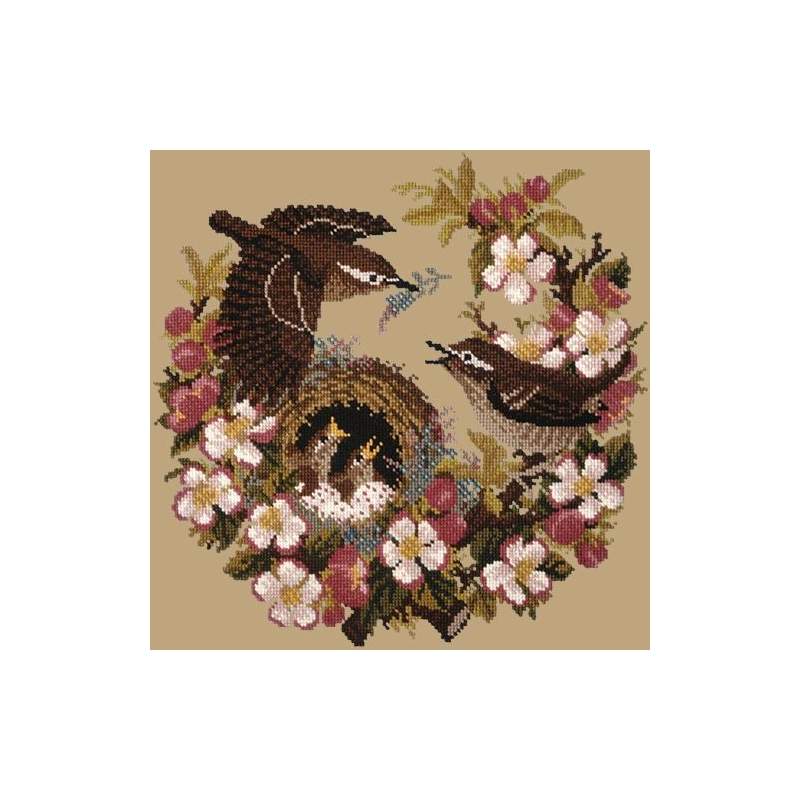 Elizabeth Bradley, Forget-Me-Nots, APPLE BLOSSOM - 16x16 pollici Elizabeth Bradley - 17