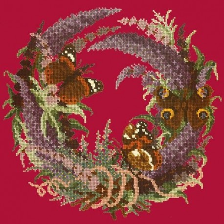 Elizabeth Bradley, Forget-Me-Nots, BUDDLIEA - 16x16 pollici Elizabeth Bradley - 4