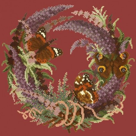 Elizabeth Bradley, Forget-Me-Nots, BUDDLIEA - 16x16 pollici Elizabeth Bradley - 5