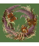 Elizabeth Bradley, Forget-Me-Nots, BUDDLIEA - 16x16 pollici Elizabeth Bradley - 6