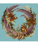 Elizabeth Bradley, Forget-Me-Nots, BUDDLIEA - 16x16 pollici Elizabeth Bradley - 15