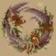 Elizabeth Bradley, Forget-Me-Nots, BUDDLIEA - 16x16 pollici Elizabeth Bradley - 17